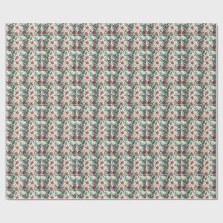 Elegantes florales botanisches Gartenblumenmuster Geschenkpapier