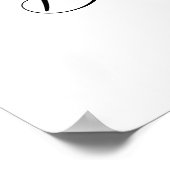 Elegantes florales Cowgirl Boots Brautparty Willko Poster (Ecke)