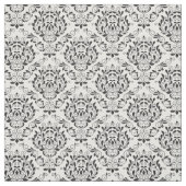 Elegantes, florales Damask-Gewebe Stoff (Muster)