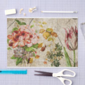 Elegantes florales Dekoupage Seidenpapier (Handwerk)