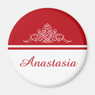 Elegantes florales Design Magnet