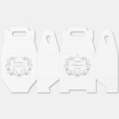 Elegantes florales Frame Confirmation Gable Geschenkschachtel (Ungeklappt)