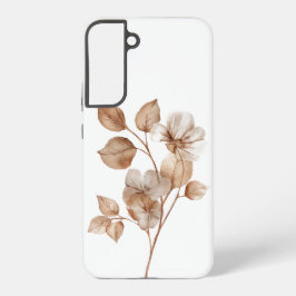 Elegantes florales Gehäuse und Abdeckung Samsung Galaxy Hülle
