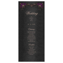 Elegantes florales gotisches Halloween-Hochzeitspr