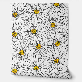 Elegantes florales Hintergrundbild - lebendige Blu Tapete