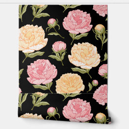 Elegantes florales Hintergrundbild - lebendige Blu Tapete