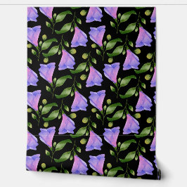 Elegantes florales Hintergrundbild - lebendige Blu Tapete