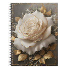 Elegantes florales Kunstdesign Notizblock