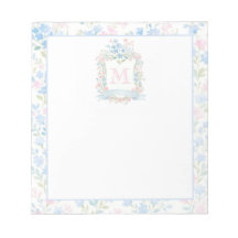 Elegantes florales Monogramm