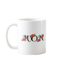 Elegantes florales "MUTTER"-Typografie-Design
