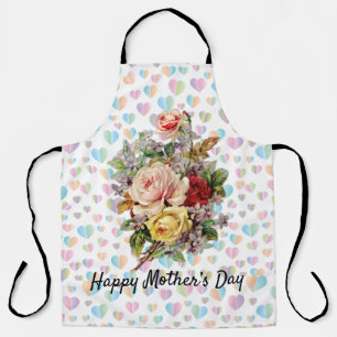 Elegantes Florales Muttertagsdesign Schürze