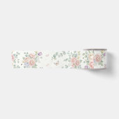 Elegantes Florales Satinband (Vorderseite)