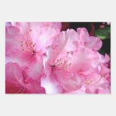 Elegantes Florals Wrapping Paper Flat Sheet Set Geschenkpapier Set (Vorderseite 3)