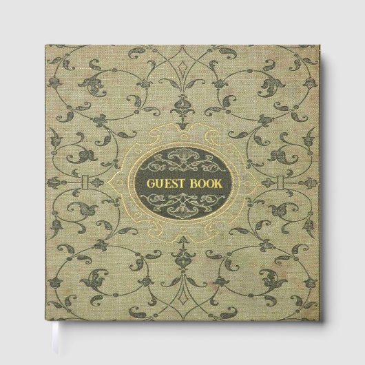 Elegantes Foil Gästebuch (Vorderseite)