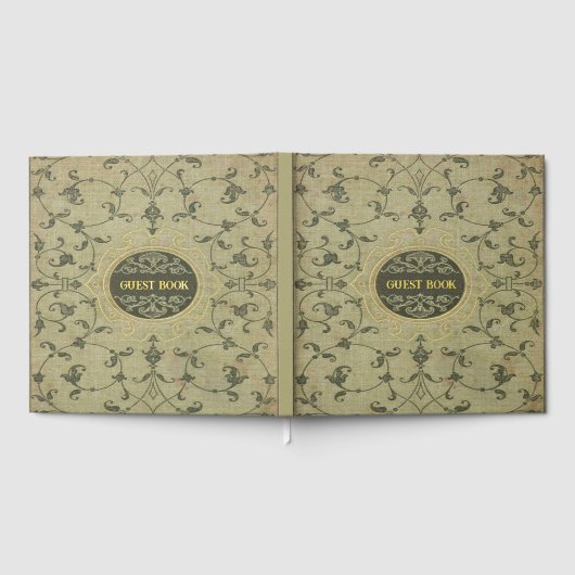 Elegantes Foil Gästebuch (Voll)