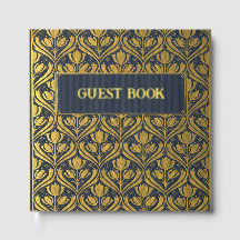 Elegantes Foil Gästebuch