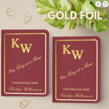 Elegantes Folio-Name-Tagebuch