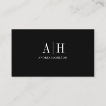 Elegantes formales Beruflich-Monogramm-Geschäft