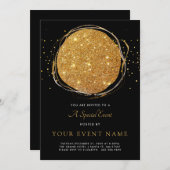 Elegantes formales Ereignis Einladung (Vorne/Hinten)