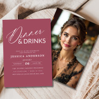 Elegantes formales Mauve Rosa Abendessen Party Fot