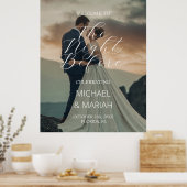 Elegantes Foto Abendessen vor der Probe Poster (Küche)