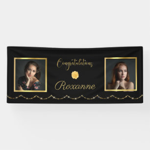 Elegantes Foto Abschluss Banner