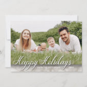 Elegantes Foto aus Marmor Karte (Vorderseite)