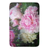 Elegantes Foto aus rosa, blühenden Pinien Badematte (Vorderseite Vertikal)