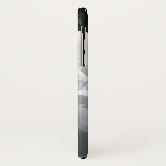 Elegantes Foto aus weißer Blume mit Blumen Case-Mate iPhone Hülle (Hinten/Links)