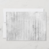 Elegantes Foto Beerdigung zum Gedenken an das Lebe Einladung (Rückseite)