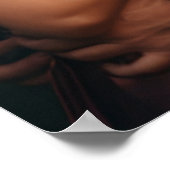 Elegantes Foto Begrüßungszeichen Poster (Ecke)