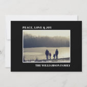 Elegantes Foto Black (Vorderseite)