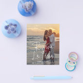 Elegantes Foto Budget Spanische Hochzeit retten Da Flyer (Einzeln)