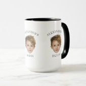 Elegantes Foto für Babys kreieren Sie Ihr Geschenk Tasse (VorderseiteRechts)