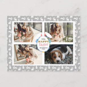 Elegantes Foto für Ostereier Feiertagspostkarte