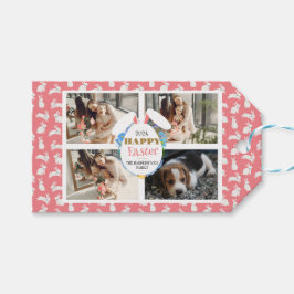 Elegantes Foto für Ostereier Geschenkanhänger