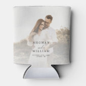 Elegantes Foto Gastgeschenk Hochzeit Dosenkühler (Vorderseite)