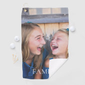 Elegantes Foto Golfhandtuch (Insitu)