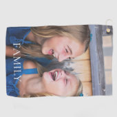 Elegantes Foto Golfhandtuch (Horizontal)