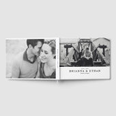 Elegantes Foto Hochzeit Gästebuch (Voll)