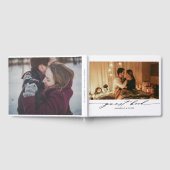 Elegantes Foto Hochzeit Gästebuch (Voll)