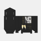 Elegantes Foto, Hochzeitssekt Geschenkschachtel (Ungefaltet)