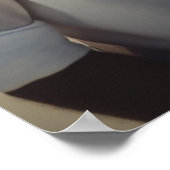 Elegantes Foto Hochzeitsstühle finden Ihren Sitzpl Poster (Ecke)