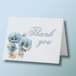 Elegantes Foto, jedes Jahr zum Geburtstag Dankeskarte