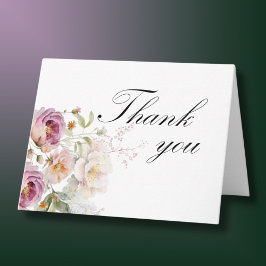 Elegantes Foto, jedes Jahr zum Geburtstag Dankeskarte