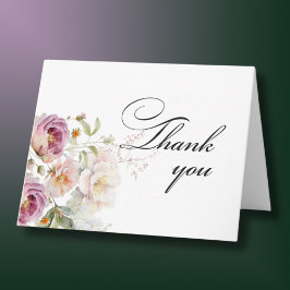 Elegantes Foto, jedes Jahr zum Geburtstag Dankeskarte