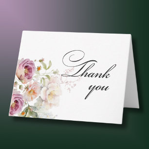 Elegantes Foto, jedes Jahr zum Geburtstag Dankeskarte