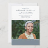 Elegantes Foto - LIfe-Einladung Einladung (Vorderseite)