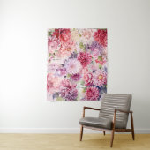 Elegantes Foto mit Aquarellfarben Wandteppich (Beispiel)