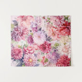 Elegantes Foto mit Aquarellfarben Wandteppich (Vorderseite (Horizontal))